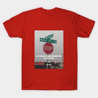 Stop Sign Him T-Shirt